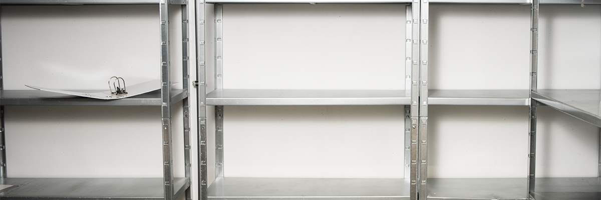 leeres Archiv ohne Personalakten