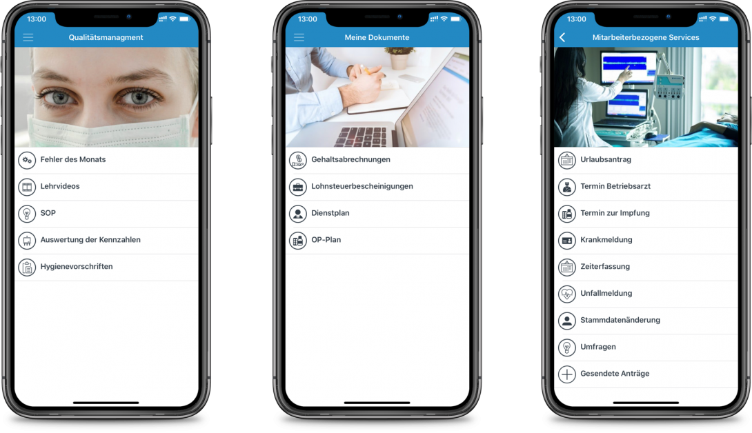 Grafik zeigt d.velop healthcare connect zur Kommunikation im Gesundheitswesen