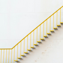 gelbe Treppe für Optimierung