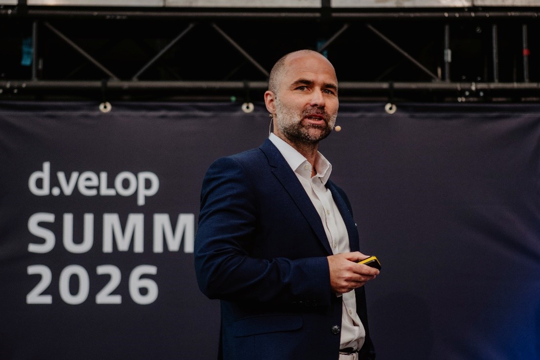 Impression vom REMONDIS-Vortrag beim d.velop SUMMIT 2026