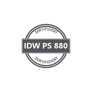 d.velop post ist IDW PS 880 zertifiziert