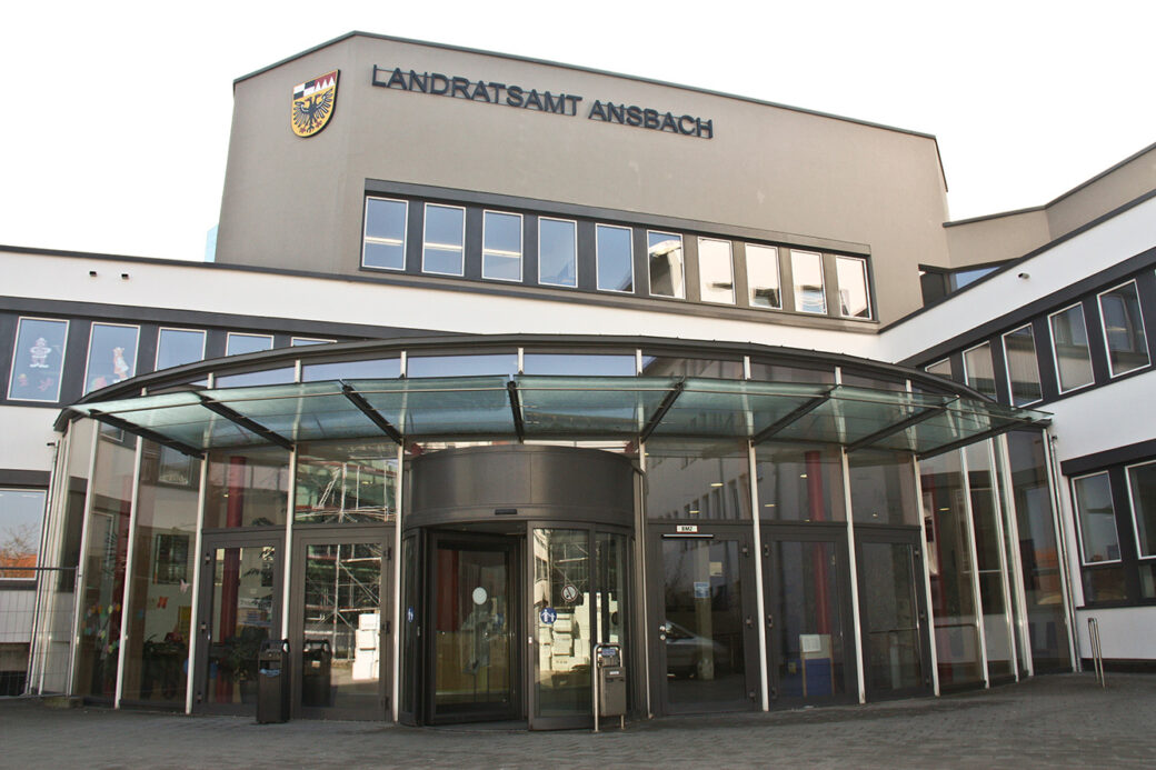 Foto Verwaltungssitz Landratsamt Ansbach
