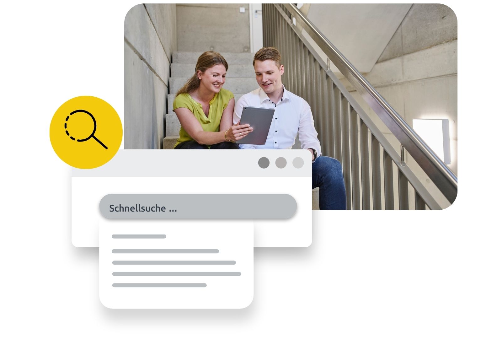 Funktion Enterprise Search des d.velop Dokumentenmanagement Systems (DMS)
