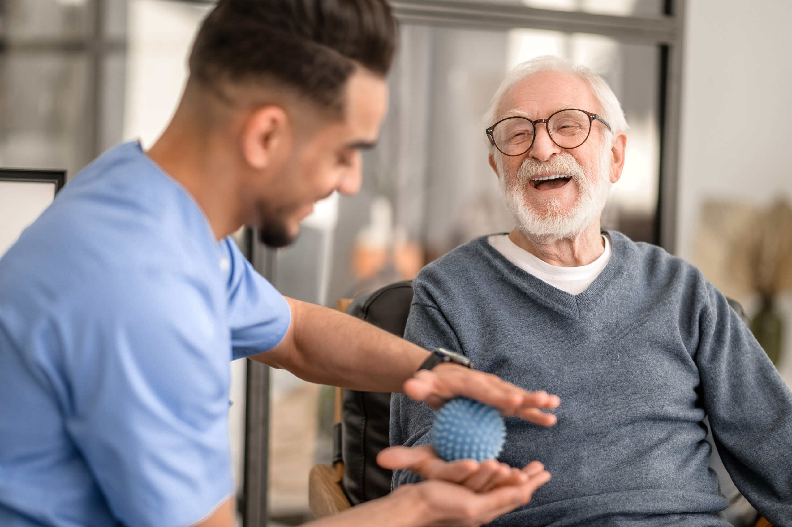 pfleger massage Ball Patient