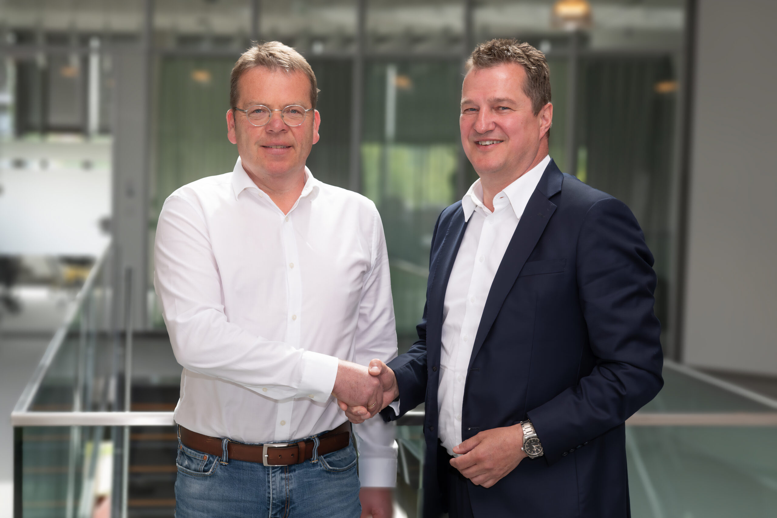 Dr. Helmut Bäumer und Martin Greiwe