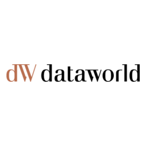 Schriftzugs des Logos der Data World Consulting AG, d.velop partner