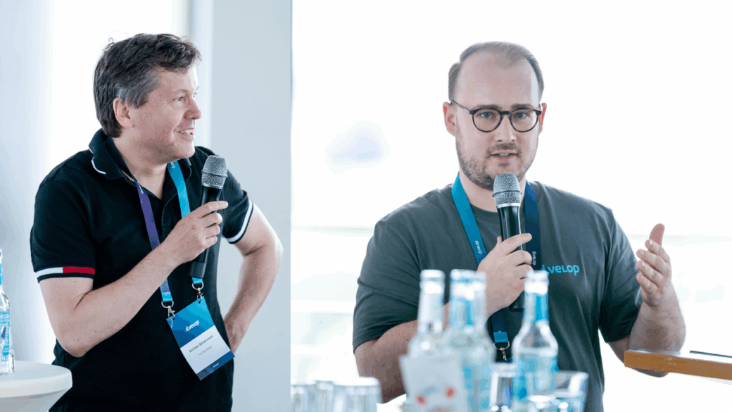 Referenten der d.velop AG und IHK Elbe-Weser beim Kammer-Workshop