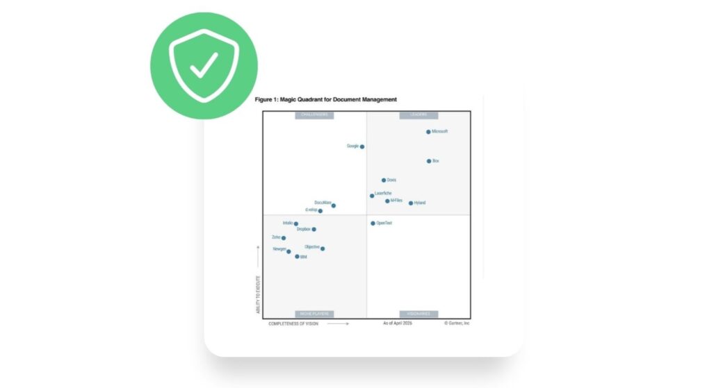 Europäisch. Unabhängig. Familiengeführt. – d.velop im Gartner Magic Quadrant