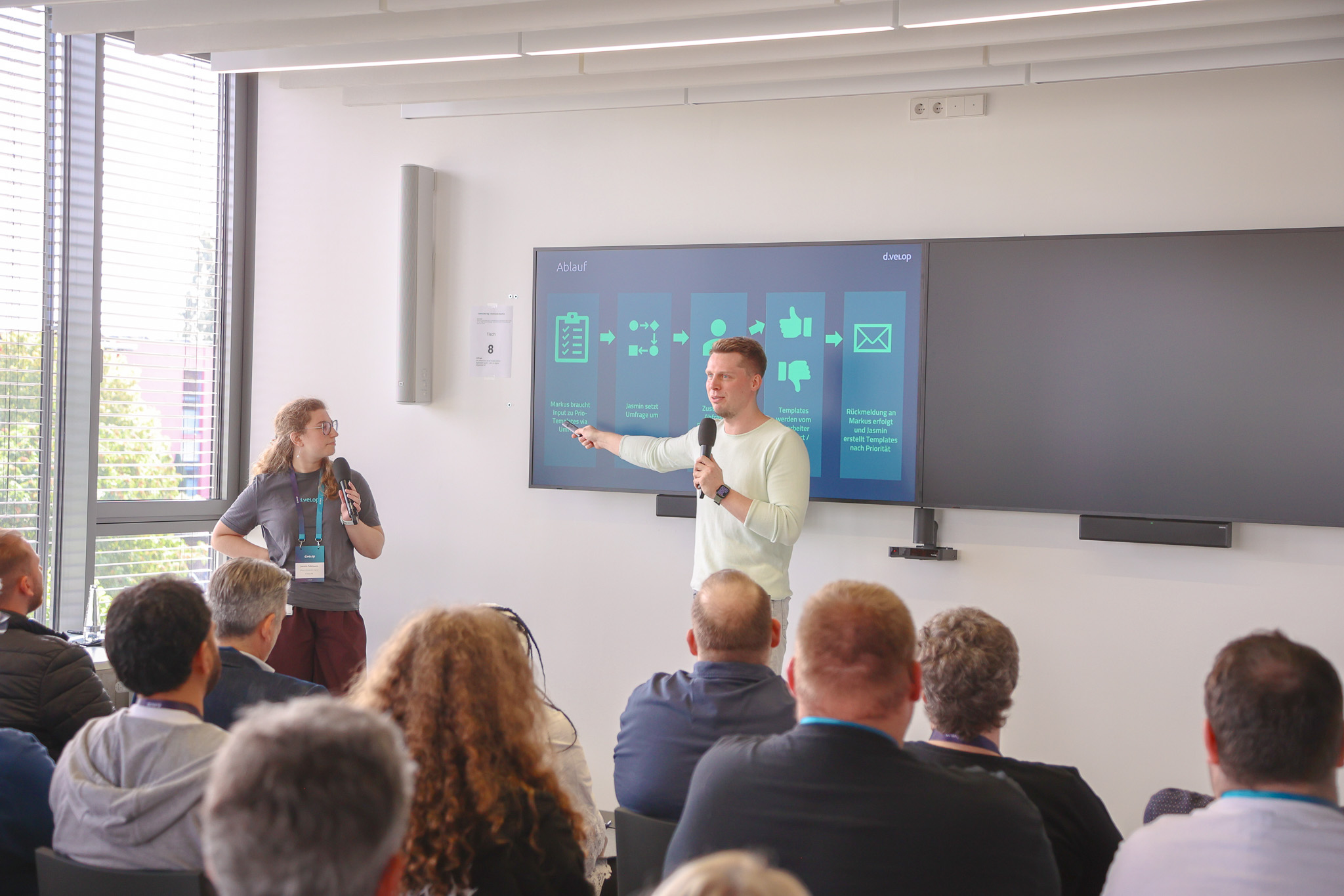 Vortrag d.velop community talk process studio