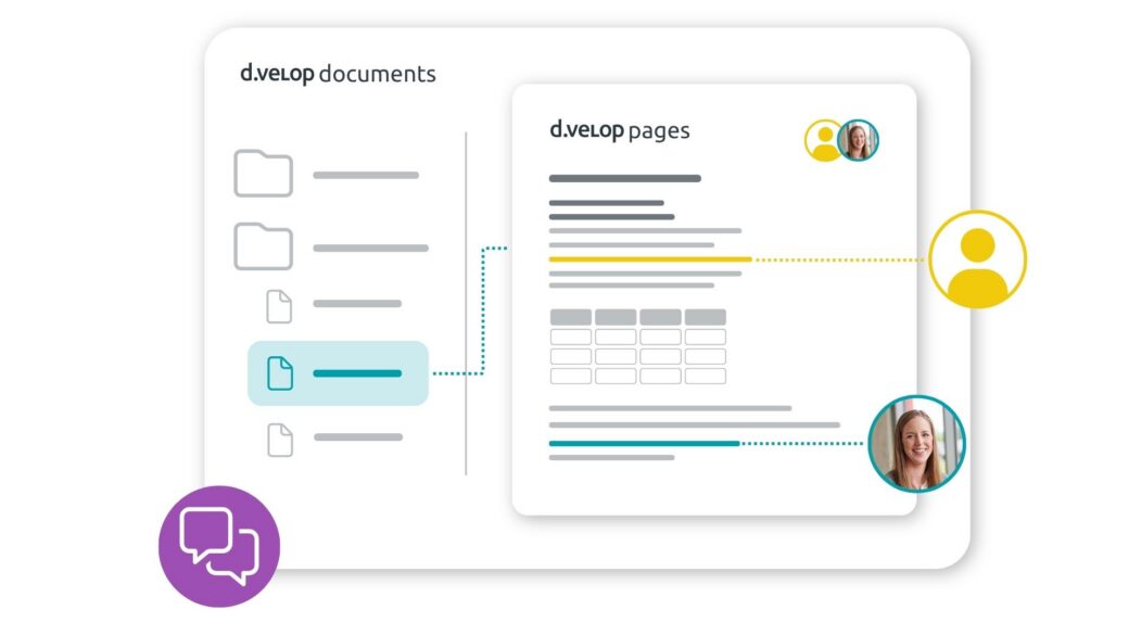 Prozessgrafik: Besprechungsnotizen festhalten