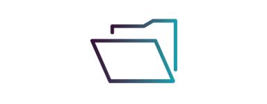 icon akte schwarz