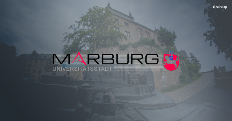 Die Universitätsstadt Marburg setzt d.velop Produkte im Unternehmen ein und ist ein Referenzkunde.