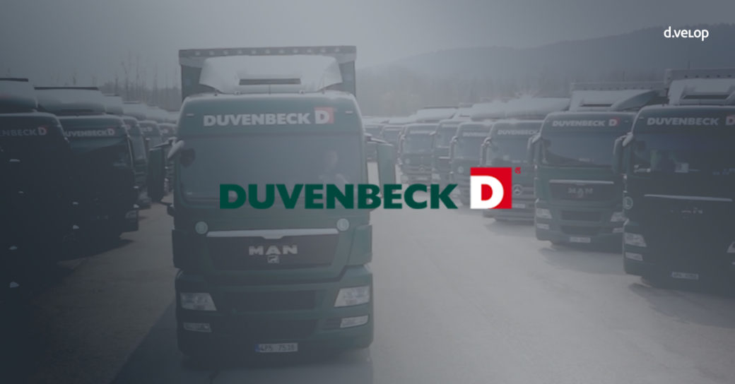 Duvenbeck setzt d.velop Produkte im Unternehmen ein und ist ein Referenzkunde.