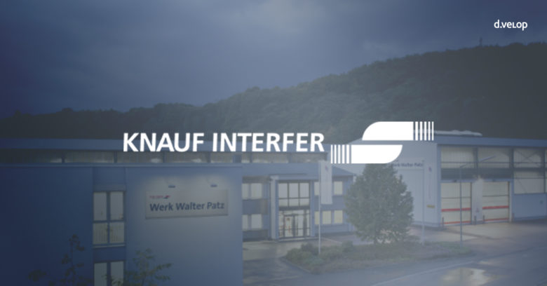 Knauf Interfer setzt d.velop Produkte im Unternehmen ein und ist ein Referenzkunde.