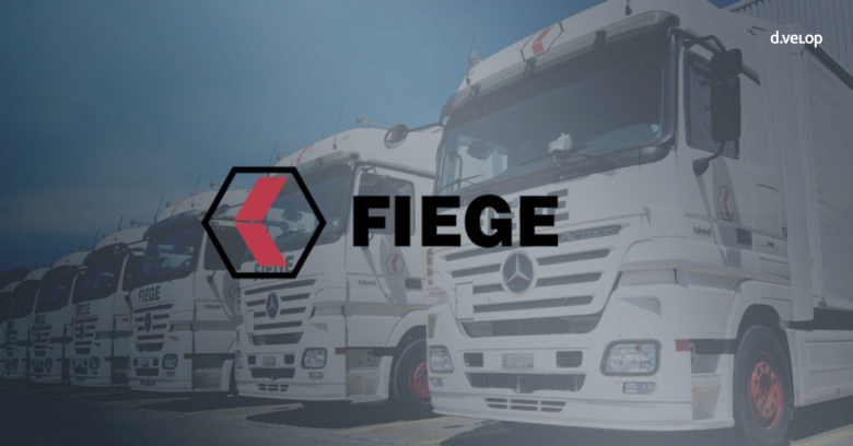 Fiege setzt d.velop Produkte im Unternehmen ein und ist ein Referenzkunde.