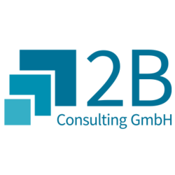 Logo der 2B Consulting GmbH mit Sitz in Nordhorn.