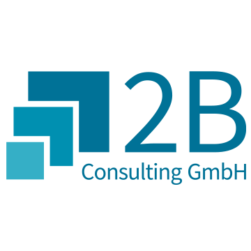 Logo der 2B Consulting GmbH mit Sitz in Nordhorn.