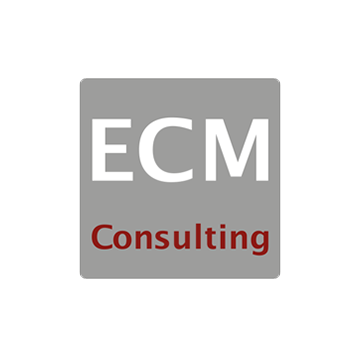 Logo der ECM Consulting GmbH mit Sitz in