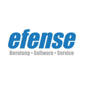 Logo der efense GmbH mit Sitz in