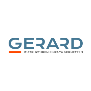 Logo der Gerard Bürokommunikations GmbH mit Sitz in