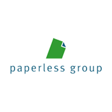 Logo der Paperless Solutions GmbH mit Sitz in