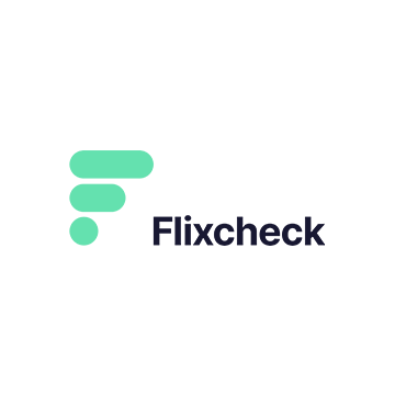 Logo der Flixcheck GmbH mit Sitz in Essen.
