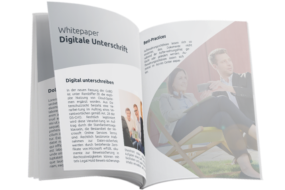 Factsheet: Darum! – die digitale Unterschrift