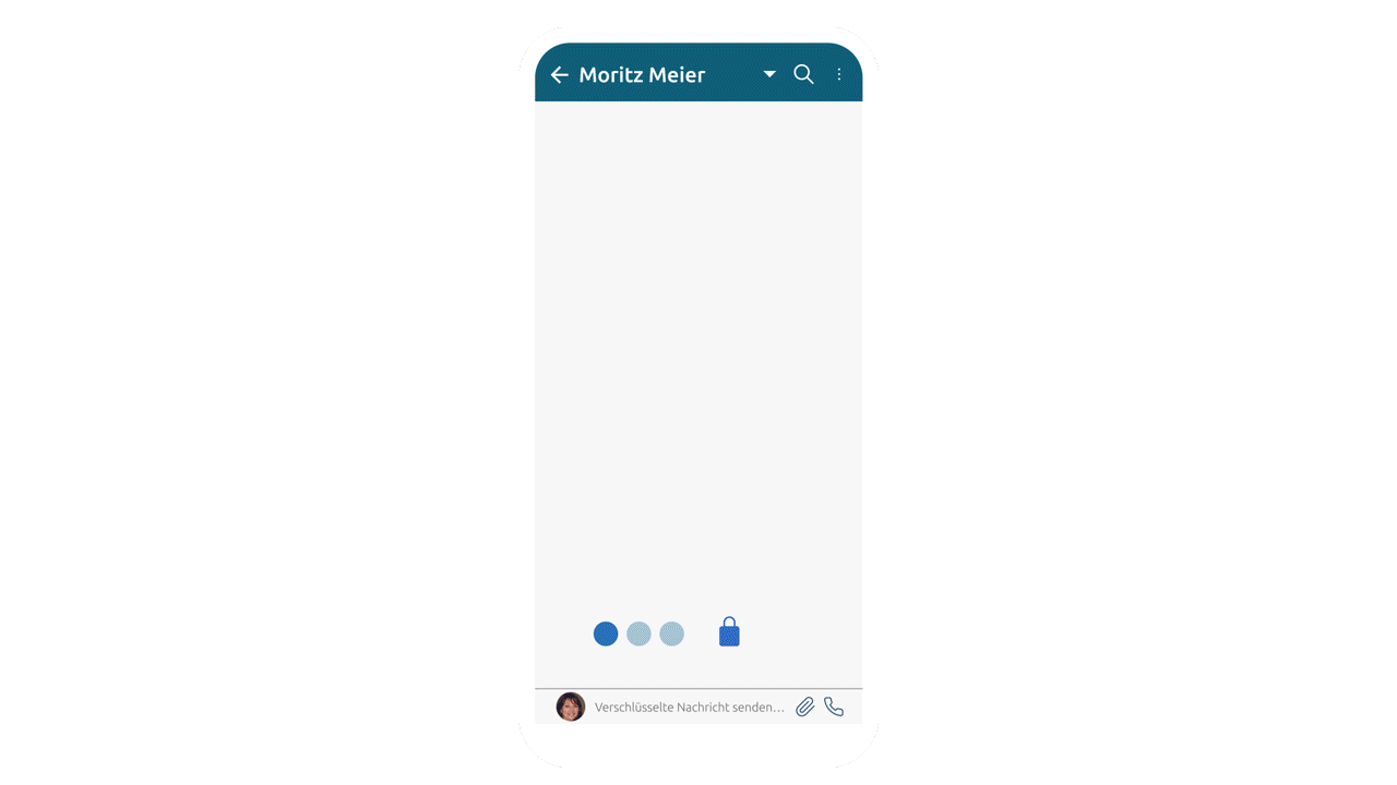 chat animation mobile-device