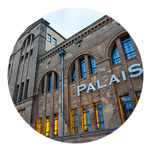 Gebäude als Abendveranstaltung der d.velop public sector days