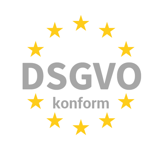 DSGVO Logo für digitale Unterschrift