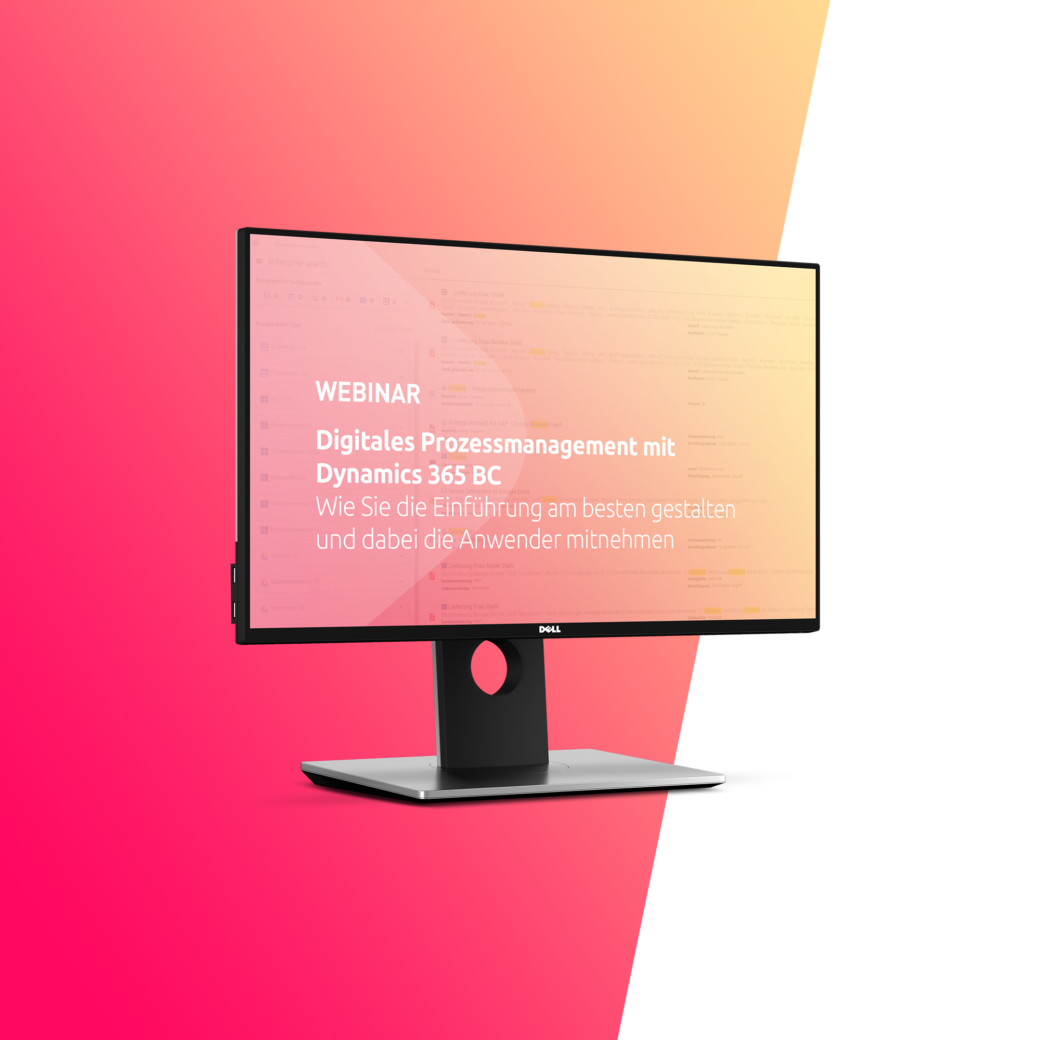 Webinar Digitales Prozessmanagement mit Dynamics 365 BC