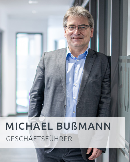 Portraitbild Michael Bußmann Geschäftsführer