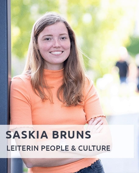 Portraitbild Saskia Bruns Director People & Culture