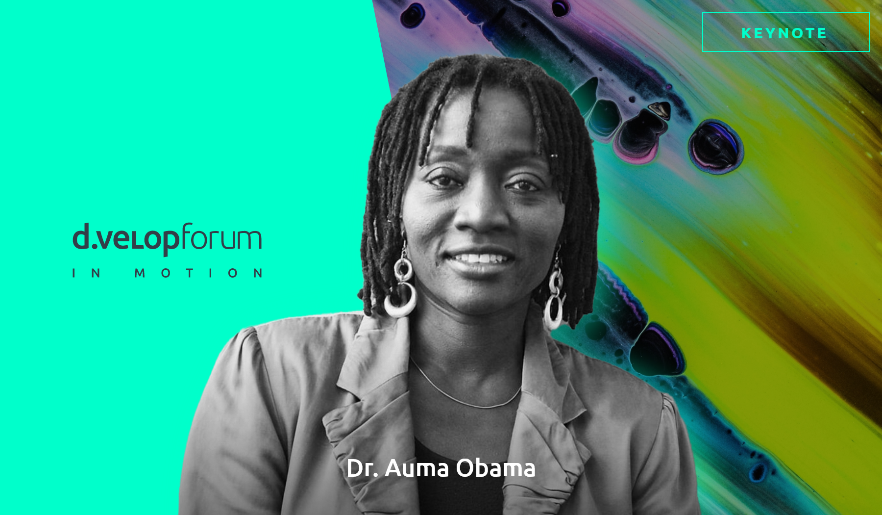 Auma Obama Keynotespeakerin d.velop forum 2022