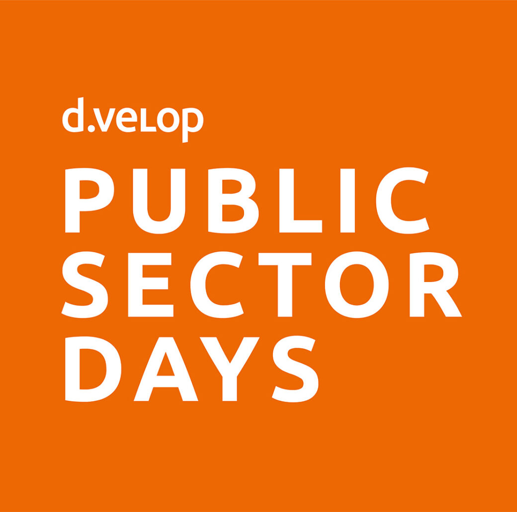 Logo zum Branchenevent d.velop public sector days