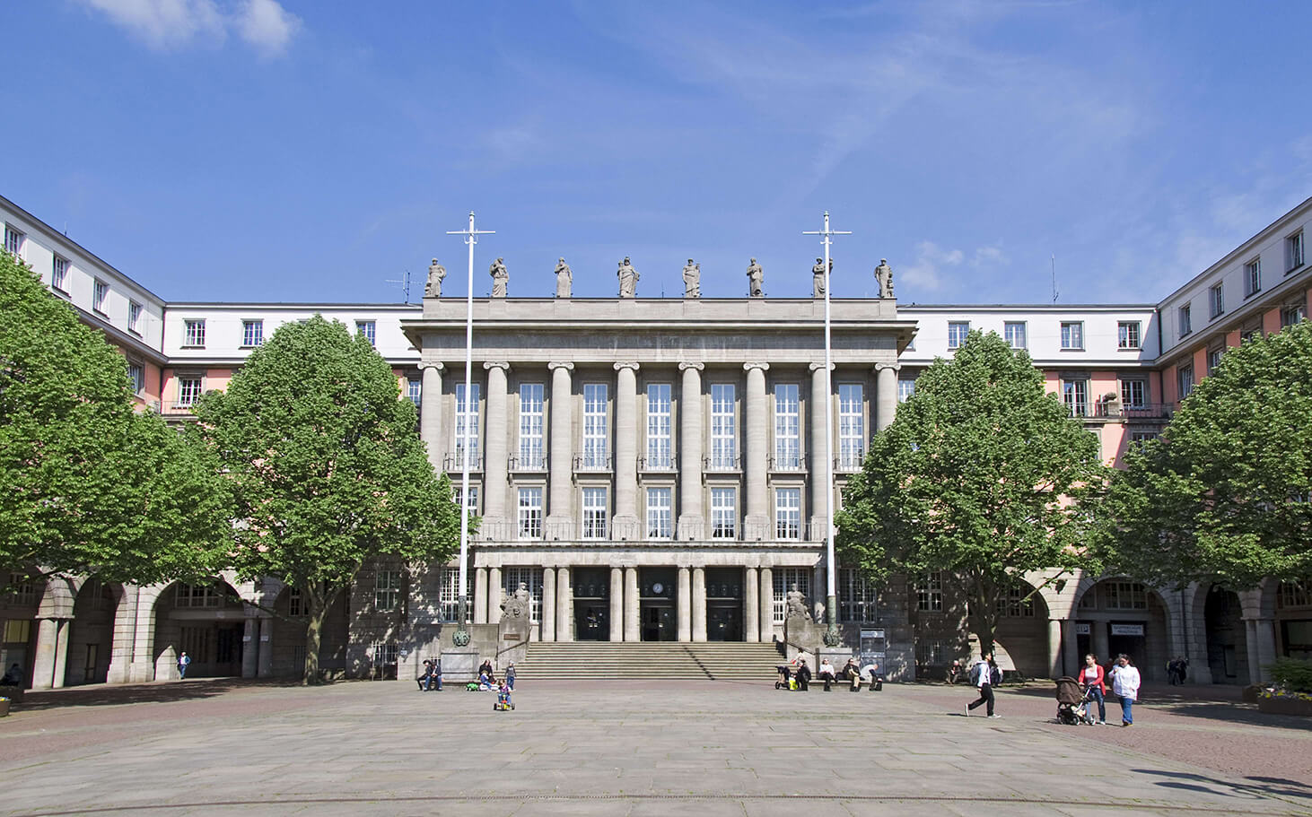 Rathaus als Verwaltungssitz der Stadt Wuppertal
