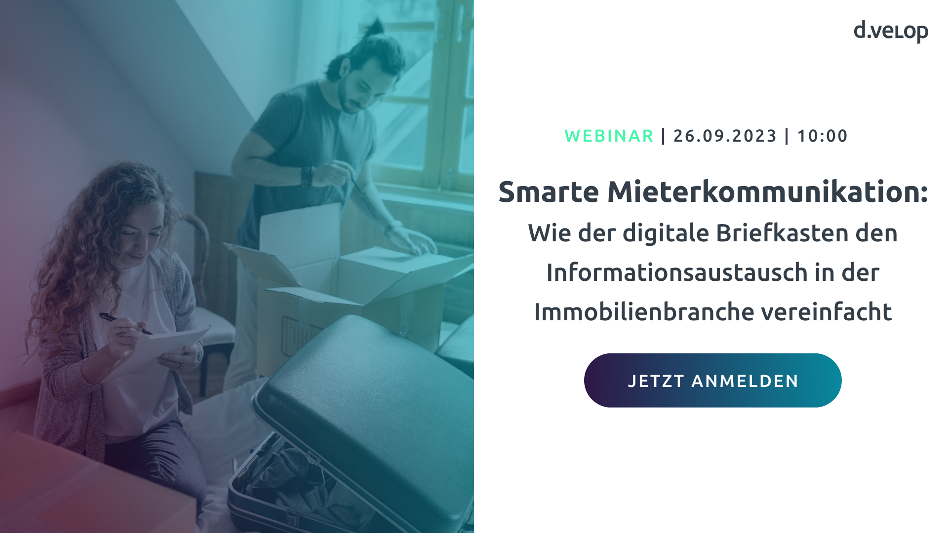 Webinar digitale Postzustellung in der Immobilienbranche