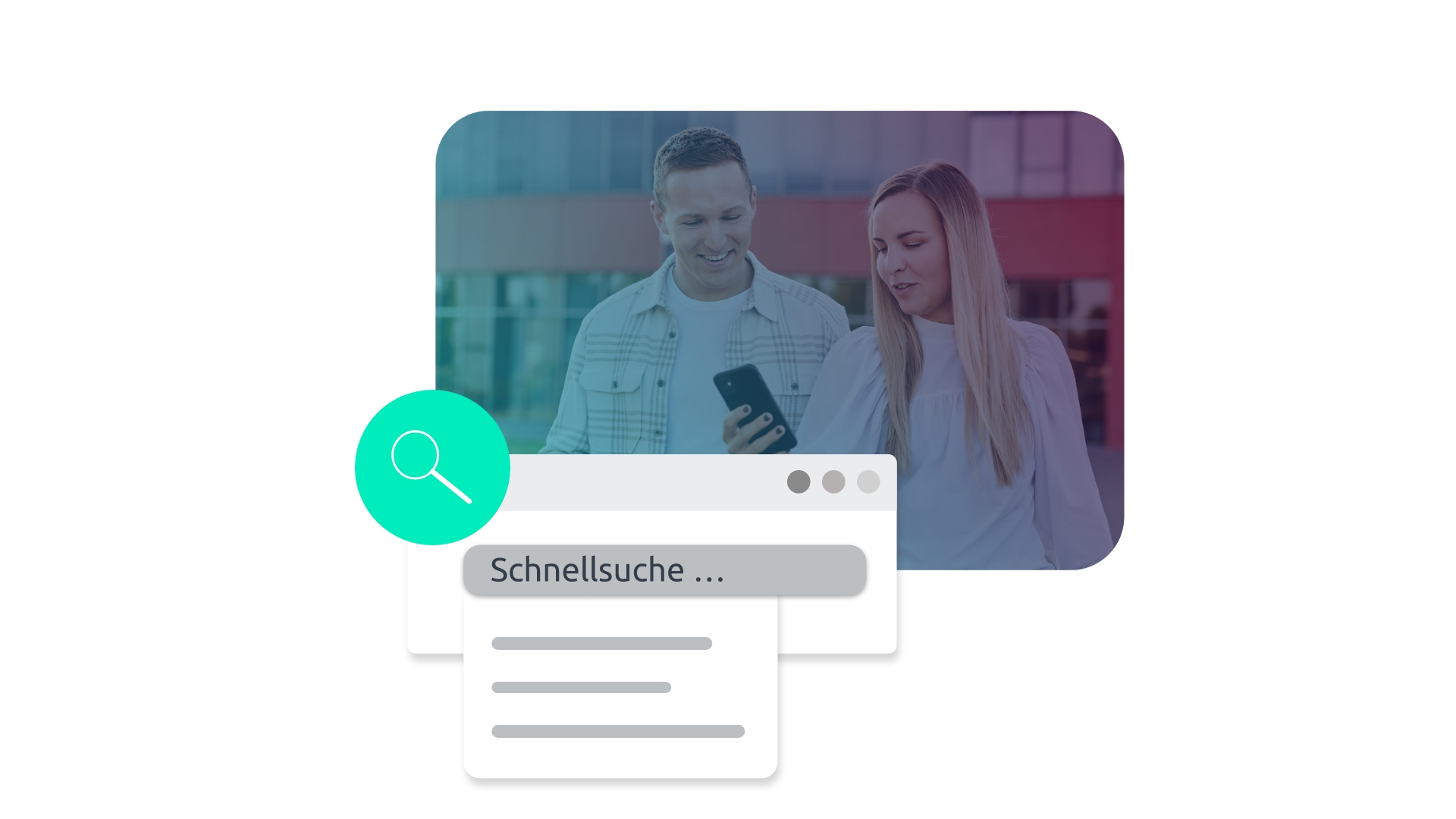 Digitale Akte im Finanzwesen Grafik