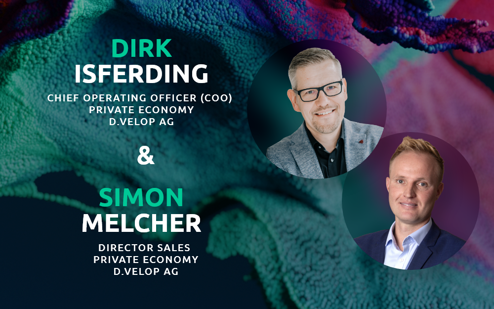 Keynote Speaker Dirk Isferding und Simon Melcher