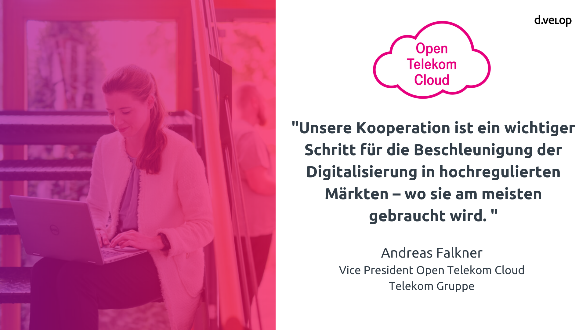 elfbar elfa master akku d.velop und Deutsche Telekom bieten neue Cloud-basierte Services für  regulierte Märkte
