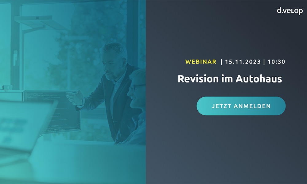 Webinar Revision im Autohaus