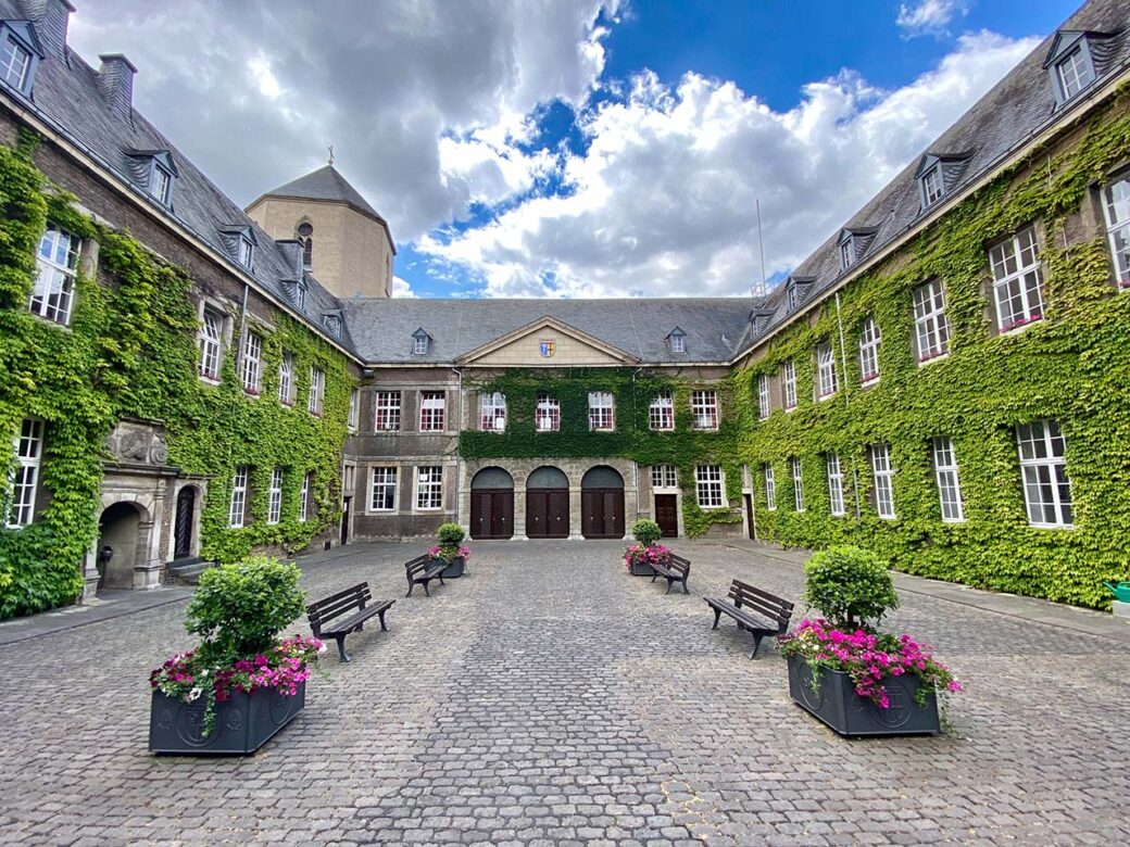 Foto der Abtei der Stadt Moenchengladbach