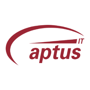 Logo der aptus IT GmbH, AppBuilder der d.velop