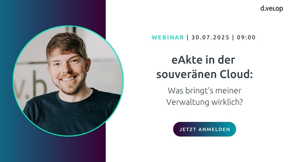 Live-Webinar: eAkte in der souveränen Cloud