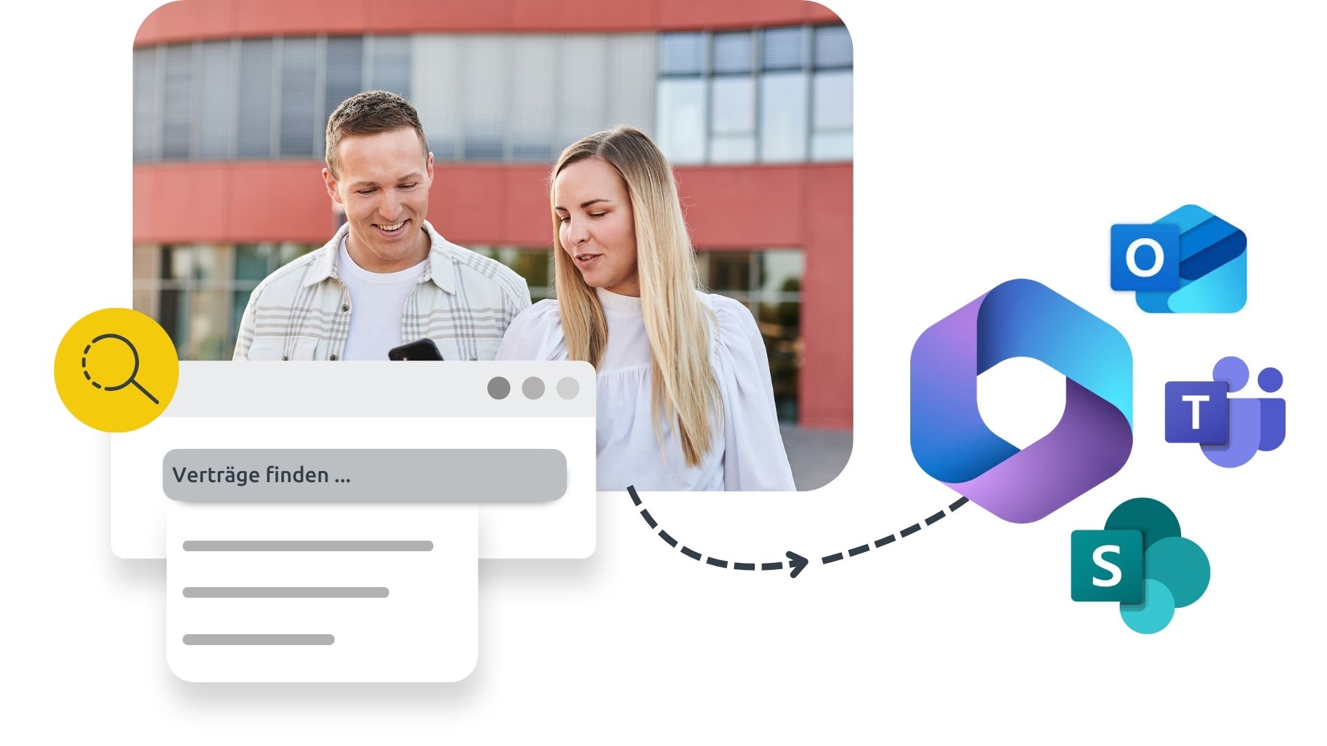 Funktionen vom Vertragsmanagement für M365 im Überblick