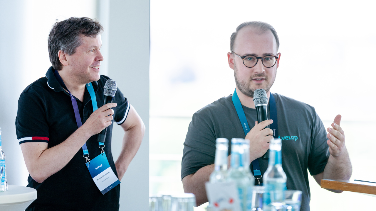 Referenten der d.velop AG und IHK Elbe-Weser beim Kammer-Workshop