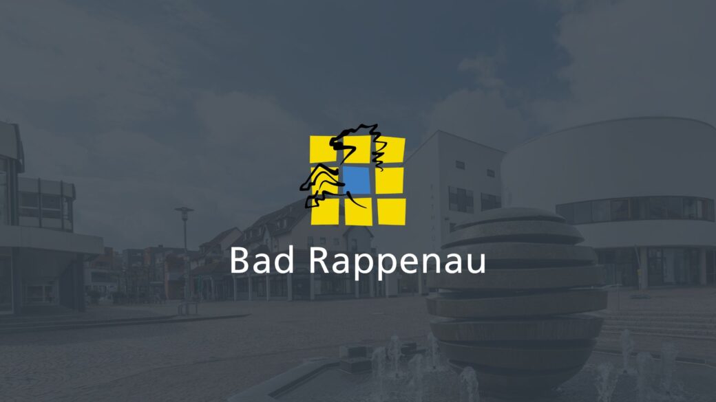 Bild mit Logo Erfolgsgeschichte: Referenz Stadt Bad Rappenau